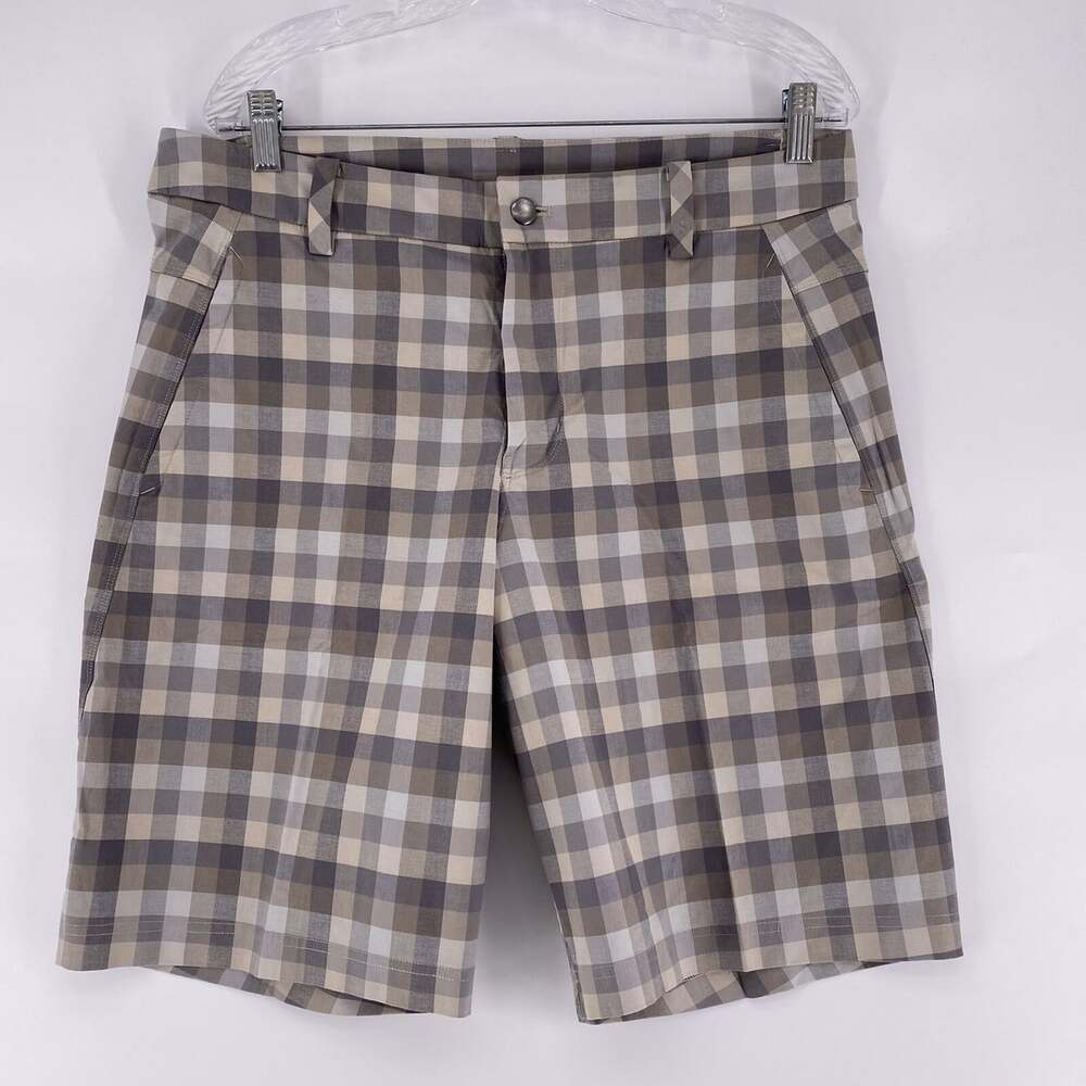 Lululemon Men’s Size 36 Check Golf Chino Summer Shorts